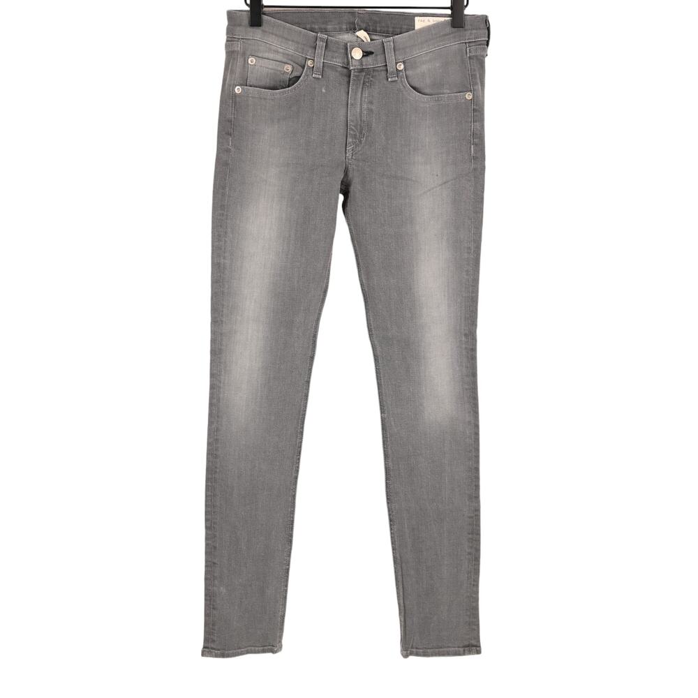 Rag & Bone Skinny Jeans, Grey, size 27